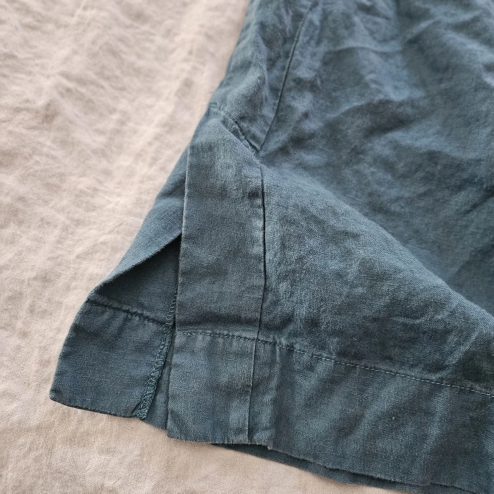 Athleta Playa Linen Wide Leg Crop Pant - Picture 3 of 6